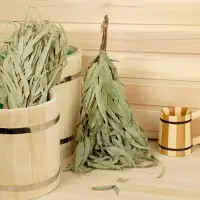 Веник для бани, эвкалиптовый, 53 (&plusmn;2) см, &laquo;Добропаровъ&raquo;