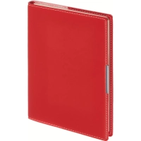 Ежедневник недатированный А5  METROPOL  (КРАСНЫЙ)3-491/02