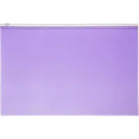 Набор папок-конвертов на ZIP-молнии A5, 180 мкм, Calligrata &laquo;Акварель&raquo;, полупрозрачные, 5 штук, МИКС