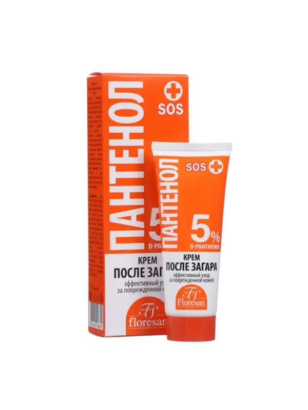 Крем после загара Floresan &laquo;Пантенол SOS&raquo;, 75 мл