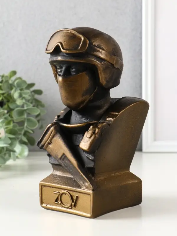 Статуэтка СВО "Воин", 20х9х10,5 см