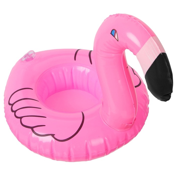 Игрушка надувная-подставка «Фламинго», 18 см Игрушка надувная-подставка «Фламинго», 18 см