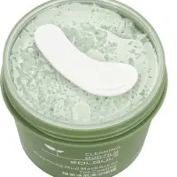 Маска для лица грязевая, очищающая, с зеленым чаем, 120 г