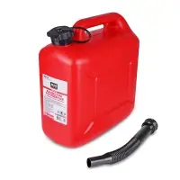 Канистра топливная пластик 10л. (красная) AVS TPK-10