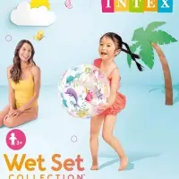 Мяч пляжный INTEX &laquo;Узоры&raquo; 59040NP, d=51 см, от 3 лет, МИКС
