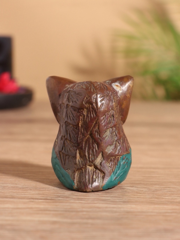 Сувенир бронза Сувенир бронза "Совёнок" 4х5х4 см