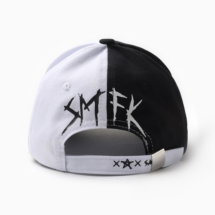 Кепка MINAKU, цвет чёрно-белый, размер 56-58 Кепка MINAKU, цвет чёрно-белый, размер 56-58