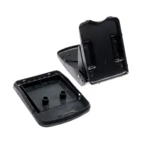 Дырокол металлический, 40 листов, с линейкой, чёрный