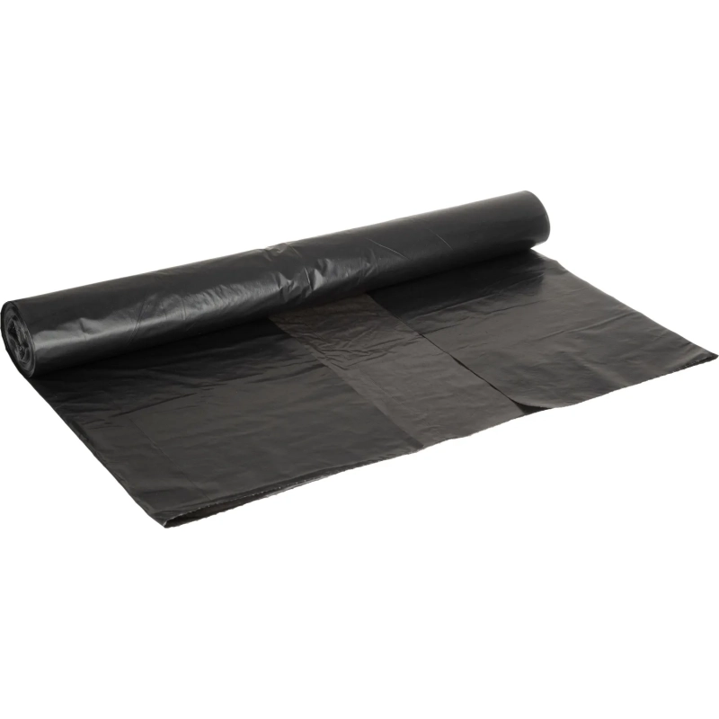 Мешки для мусора Элементари ПВД 180 л 85х110см 45мкм, 10 шт/рул черные_СПБ