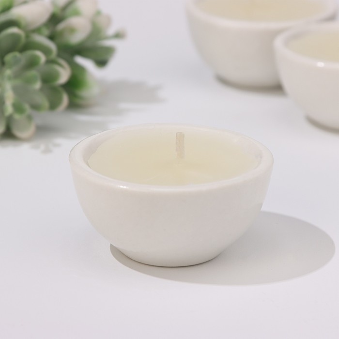 Набор свечей ароматических Набор свечей ароматических "Гардения жасминовидная", 24 шт, 5х2,8 см