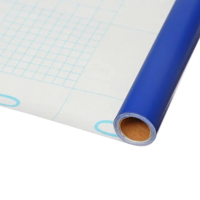 Плёнка самоклеящаяся, синяя, 0.45&times;3 м, 80 мкм