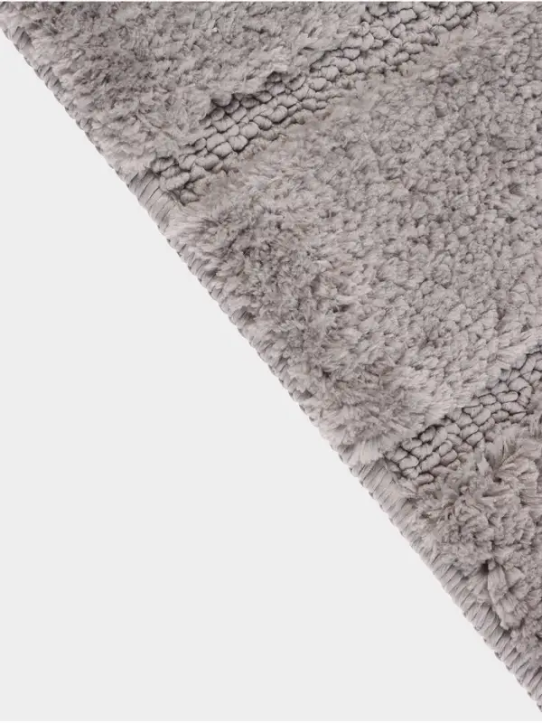 Коврик Savanna, 40&times;60 см, ворс 2 см, микрофибра, серый