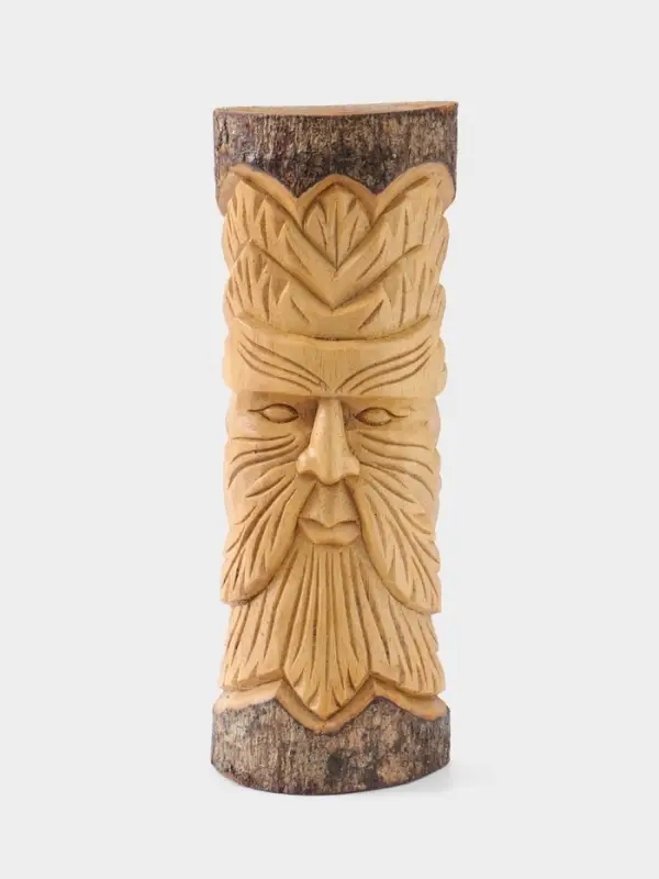 Маска сувенирная &laquo;Старец&raquo;, 13&times;7&times;32 см, дерево джампинис