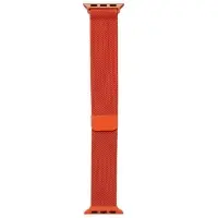 Ремешок для APL watch 38/40/41mm Milanese loop Оранжевый (Orange)