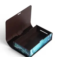 Книга-шкатулка  "Коричневый козлик под елкой", 19х13х5 см