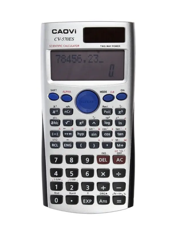 Калькулятор инженерный, 10-разрядный, fx-570ES, двойное питание, двухстрочный