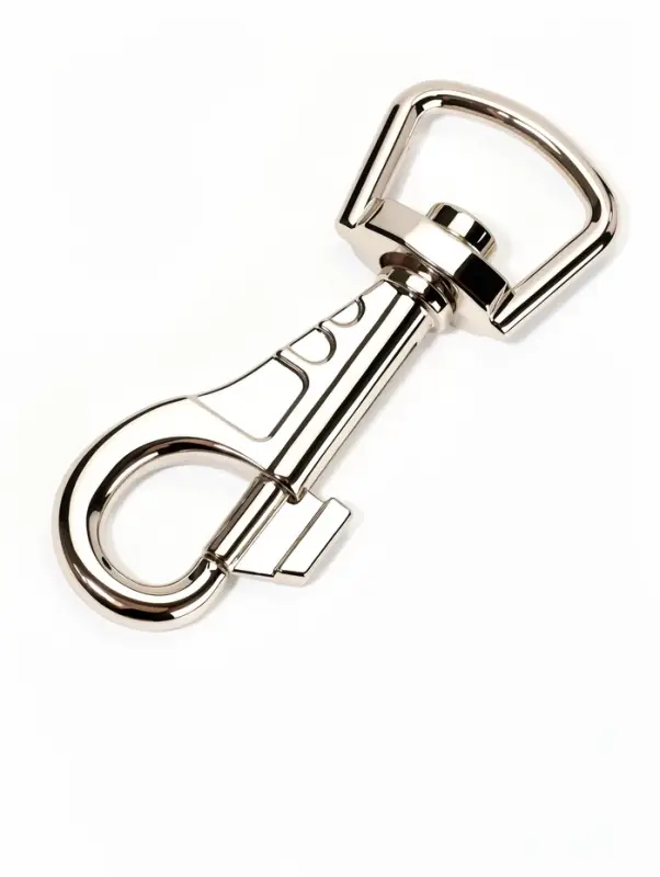 Карабин усиленный, 8.4 см, ширина проушины 2.3 см, металл