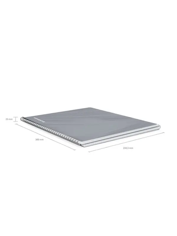 Тетрадь на спирали ErichKrause. Classic А4, 60 листов, в клетку, пластиковая обложка, блок офсет, МИКС