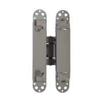 Петля скрытой установки LOCKLAND, 25&times;150 мм, с 3D-регулированием, цвет графит