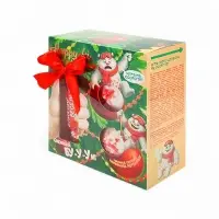 Подарочный набор новогодний "Happiki" снежный бум, 390 г Подарочный набор новогодний "Happiki" снежный бум, 390 г