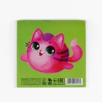 Блокнот 10×10, 16 л. «Котик блокнотик»