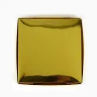 Коробка для конфет &laquo;Золотистая&raquo;, 14.5&times;14.5&times;3.5 см