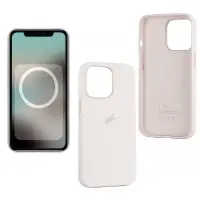 Чехол iPh 13 Pro Max Silicon Case 100% ORG Ghalk Pink (MagSafe + анимация NFC) c LOGO