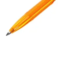 Ручка шариковая ErichKrause. R=301 Amber Stick, синий стержень, узел 1 мм