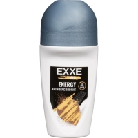 Дезодорант мужской EXXE MEN ENERGY антиперспирант( ролик), 50 мл