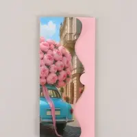 Конверт для денег фигурный &laquo;Пионы&raquo;, 17.5&times;8 см