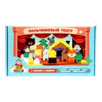 Настольный театр &laquo;Набор 5 в 1: Колобок, Репка, Курочка Ряба, Теремок, Маша и медведь&raquo;