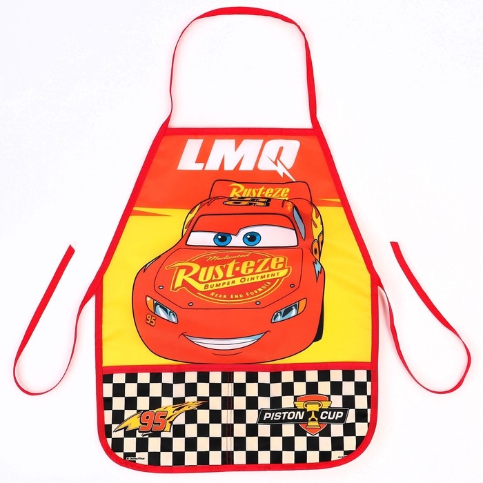 Фартук детский, р-р. 490 х 395 мм. Машина Фартук детский, р-р. 490 х 395 мм. Машина