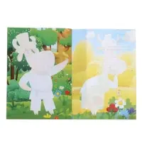 Книга - аппликация &laquo;Буренка Даша. Веселая семья&raquo;, А5, 14 стр.