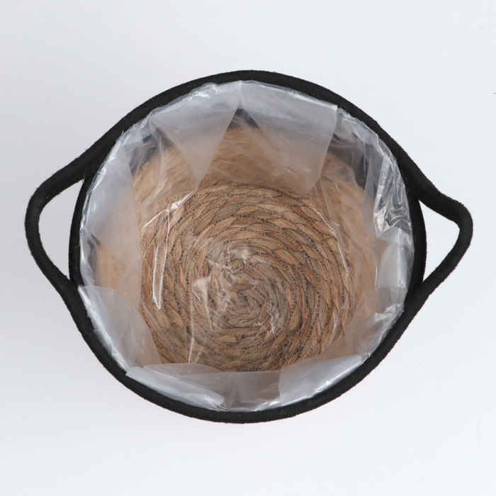 Набор корзин из 3 шт, D30xH23, D25xH20, D22xH17 см, рогоз Набор корзин из 3 шт, D30xH23, D25xH20, D22xH17 см, рогоз