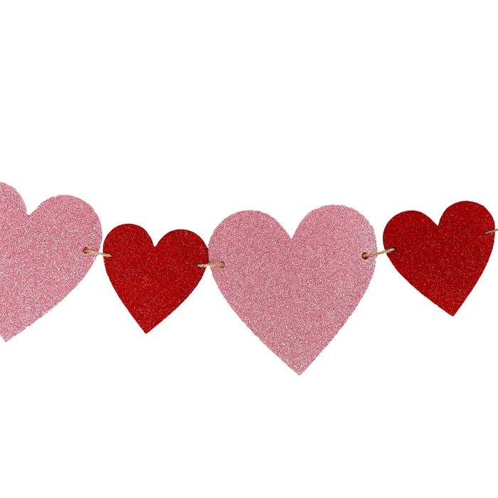 Гирлянда &laquo;Сердечки&raquo;, 2,5 метра