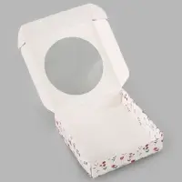 Коробка подарочная самосборная с окном &laquo;Для тебя&raquo;, 11.5&times;11.5&times;3 см