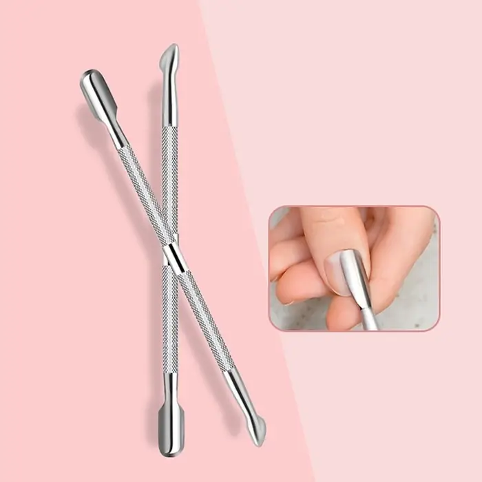 Шабер двусторонний, лопатка вогнутая, топорик, 12,6 см, цвет серебристый