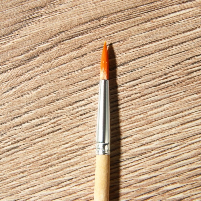 Кисть для рисования набор 5 шт. синтетика круглые «Искусство должно быть во всем» № 2, 4, 6, 8, 10 Кисть для рисования набор 5 шт. синтетика круглые «Искусство должно быть во всем» № 2, 4, 6, 8, 10