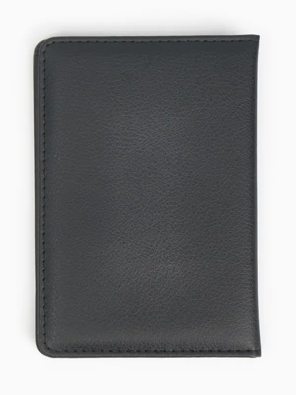 Обложка на паспорт с металл элементом &laquo;Герб&raquo;, искусственная кожа