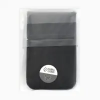 Набор маникюрный, 6 предметов, в футляре на молнии, чёрный