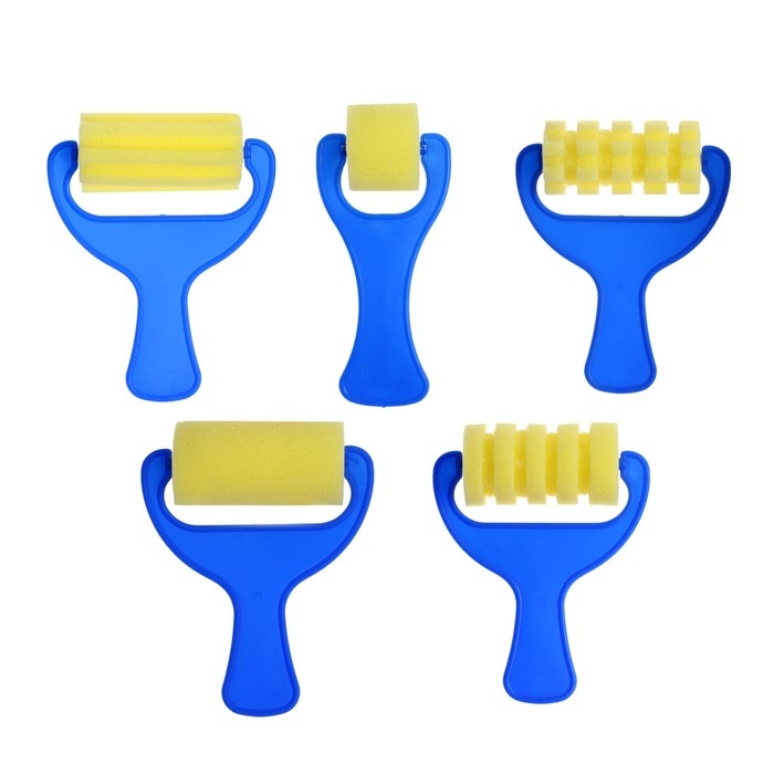 Набор валиков для краски 5 штук, в пакете Набор валиков для краски 5 штук, в пакете