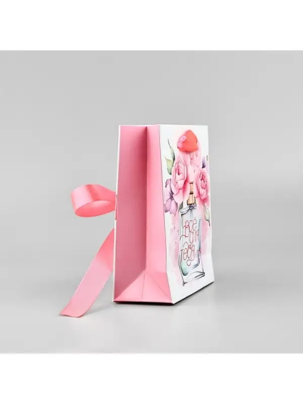 Пакет ламинированный с лентой &laquo;Всё для тебя&raquo;, S 12&times;5.5&times;15 см