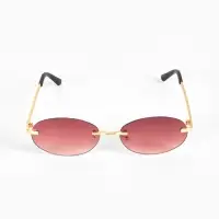 Очки солнцезащитные &laquo;OneSun. Овал&raquo;, uv 400, футляр, салфетка