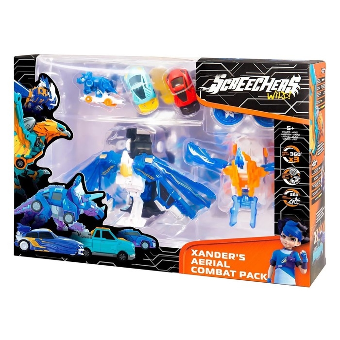 Игровой набор «Воздушный баттл Ксандер», L1, L3, Дикие Скричеры Игровой набор «Воздушный баттл Ксандер», L1, L3, Дикие Скричеры