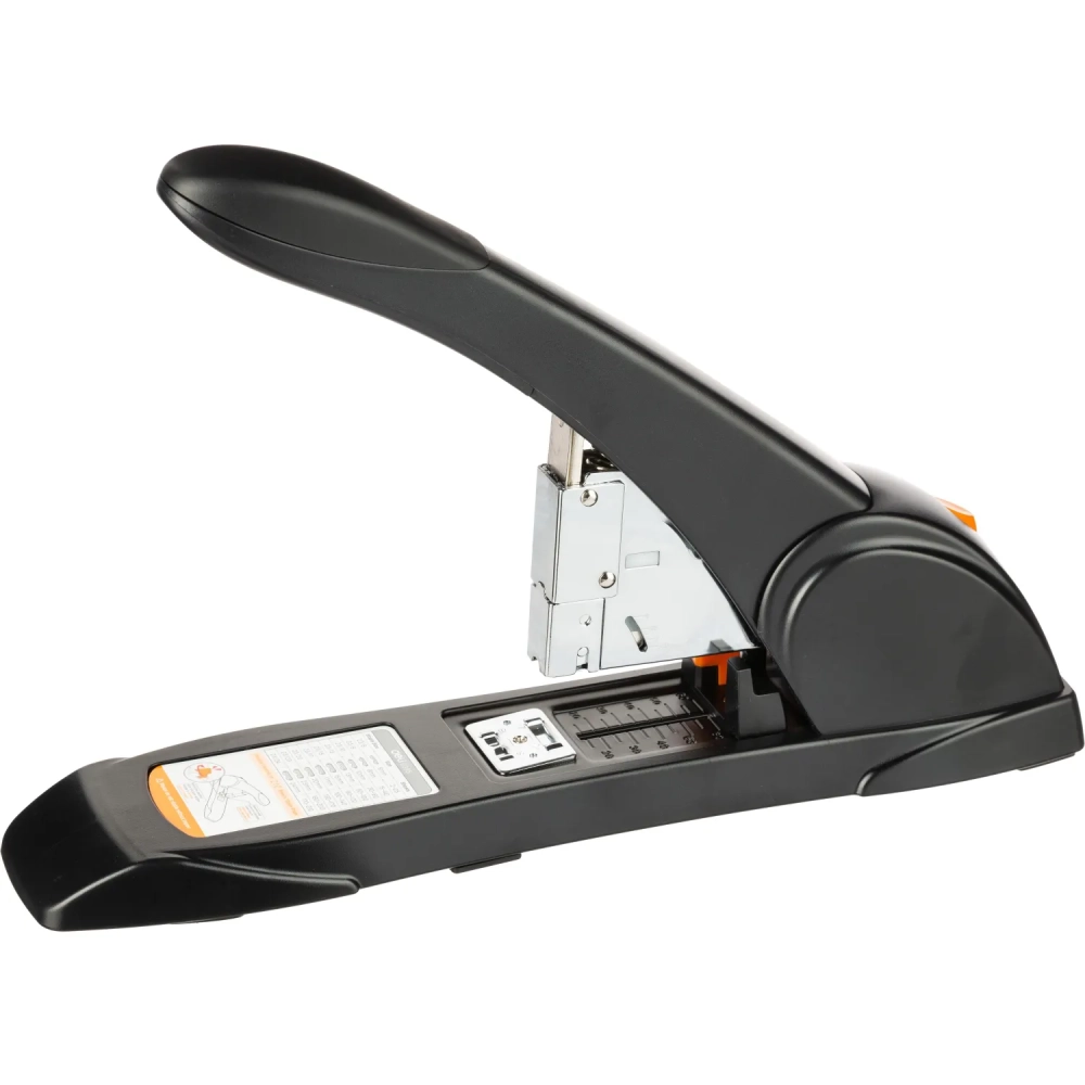 Степлер мощный Deli E0395(N23/6-23/25)до 210лис,энергосбер,пласт/мет,ассор