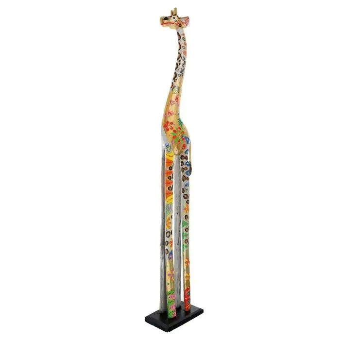 Сувенир "Жираф" дерево 120х20х12 см