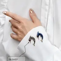 Брошь &laquo;Дельфин&raquo;, мини, МИКС
