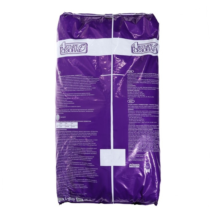 Почвогрунт плодородный Четыре сезона Почвогрунт плодородный Четыре сезона "Универсал", 60 л