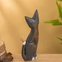 Сувенир «Кошка в ошейнике», 7×3.5×20 см, дерево, МИКС