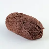 Пряжа &laquo;Бюджетная Макси&raquo; 40% шерсть, акрил 60%. 140 м/150 г (233 кофе)